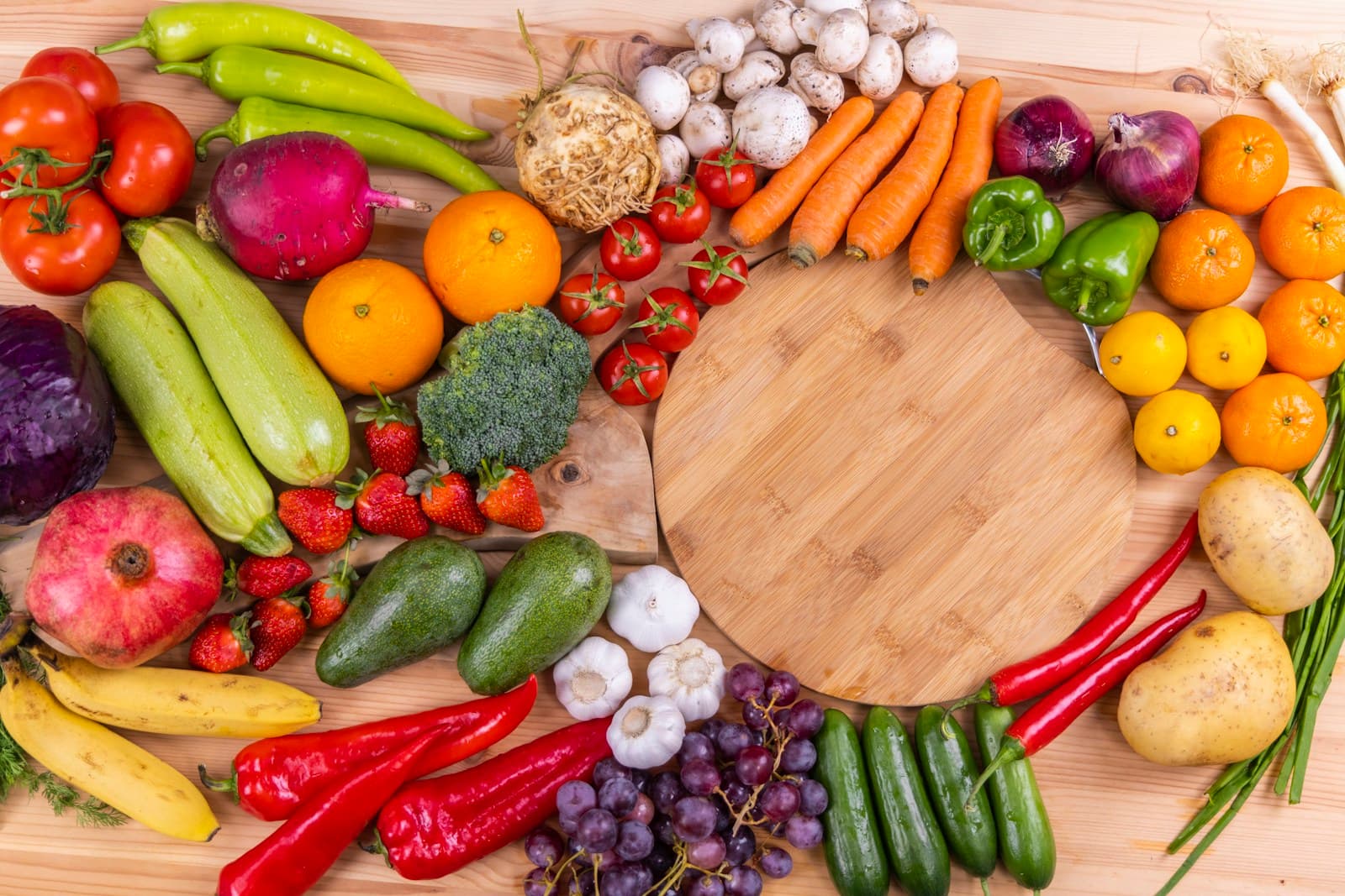 Fresh Jordanian produce selection for export
